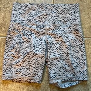 Athleta Women's Cheetah Biker Shorts